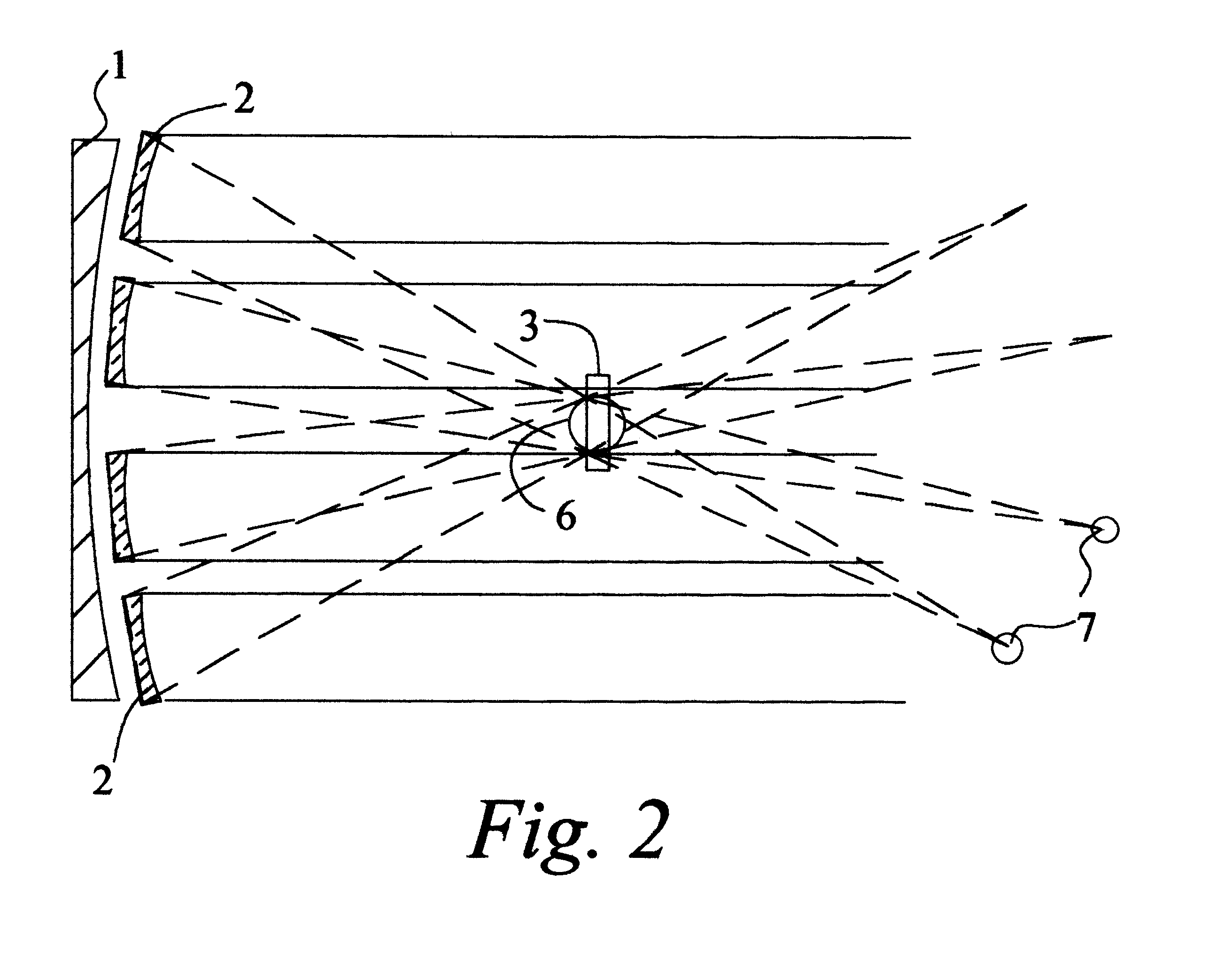 Multi-facet concentrator of solar setup for irradiating the objects placed in a target plane with solar light