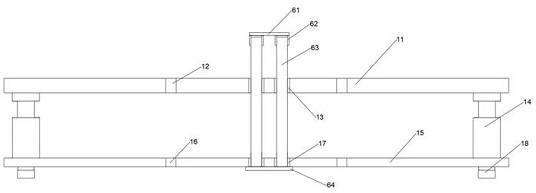 Forging press with buffering function for machining mechanical parts