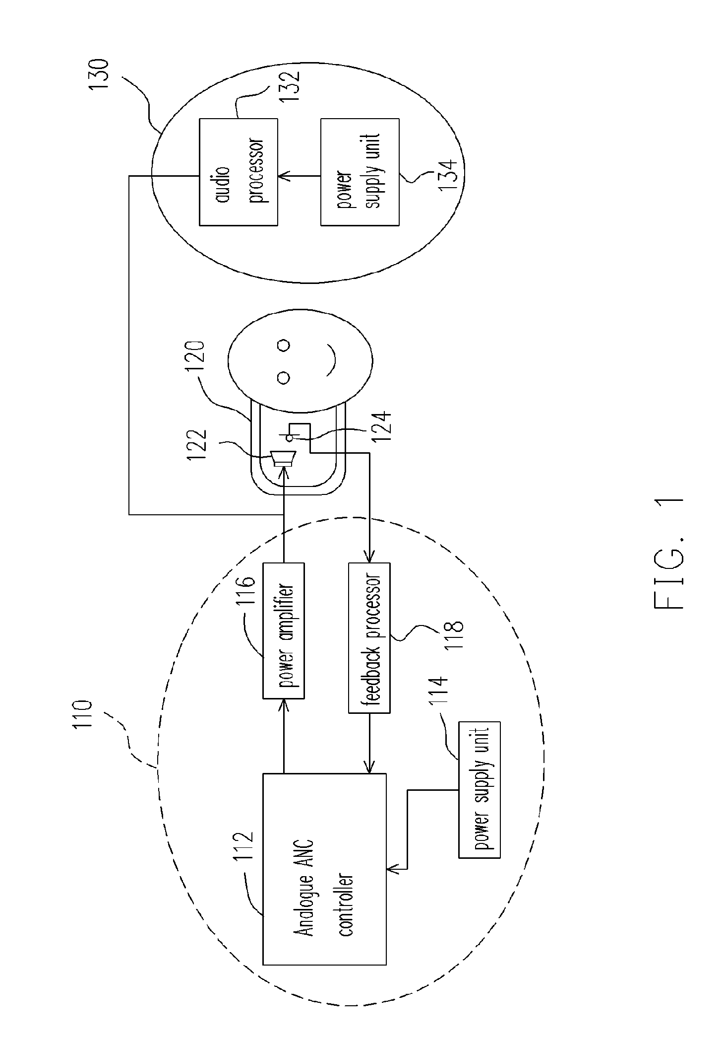 Audio device with active noise cancellation