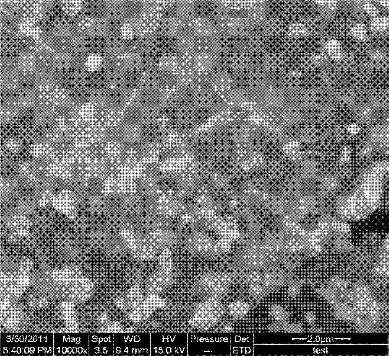 Lead sulfate-graphene composite electrode material and lead-acid battery negative electrode lead paste containing same