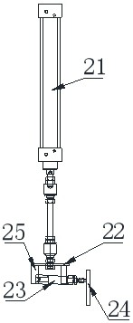 Ink bottle conveying device