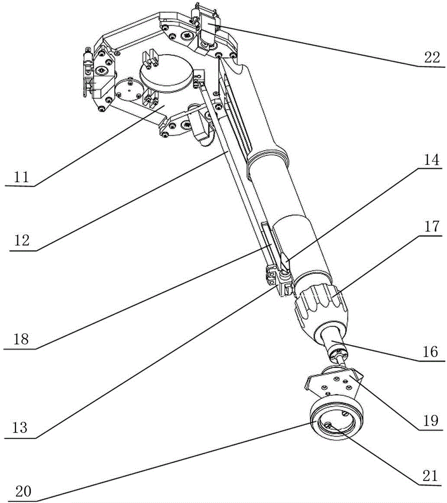 Adjusting platform for universal erection of any-landform and space photoelectric equipment