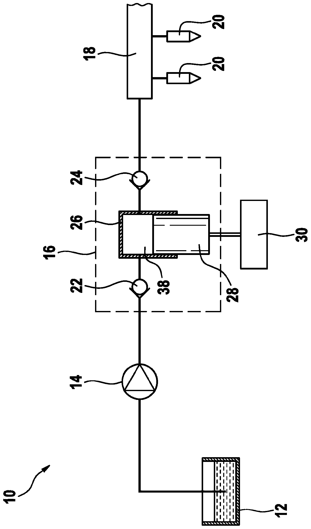 Piston pump, particularly high-pressure fuel pump for internal combustion engine