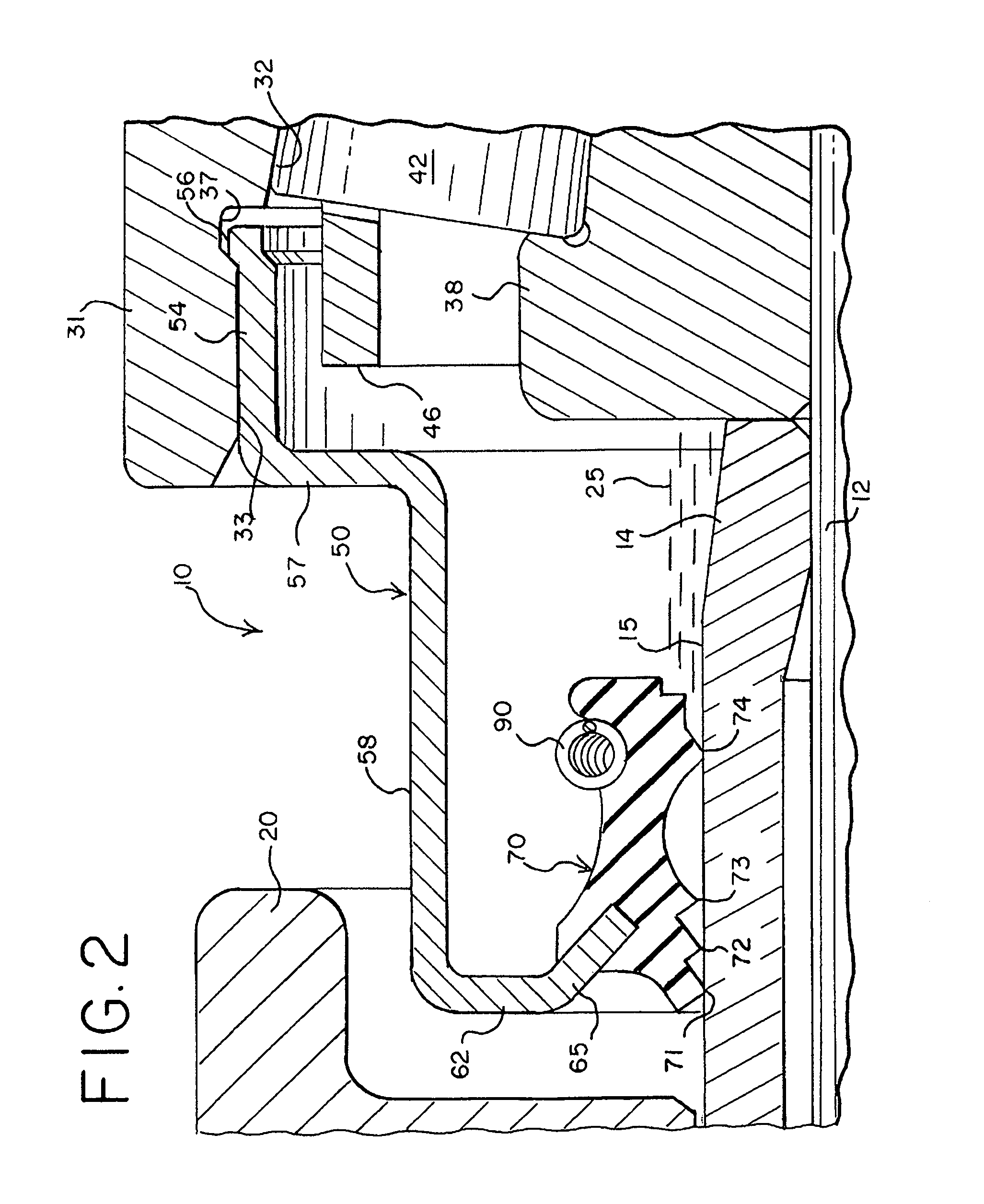 Bearing assembly having a dust seal arrangement with contacting and non-contacting dust seals
