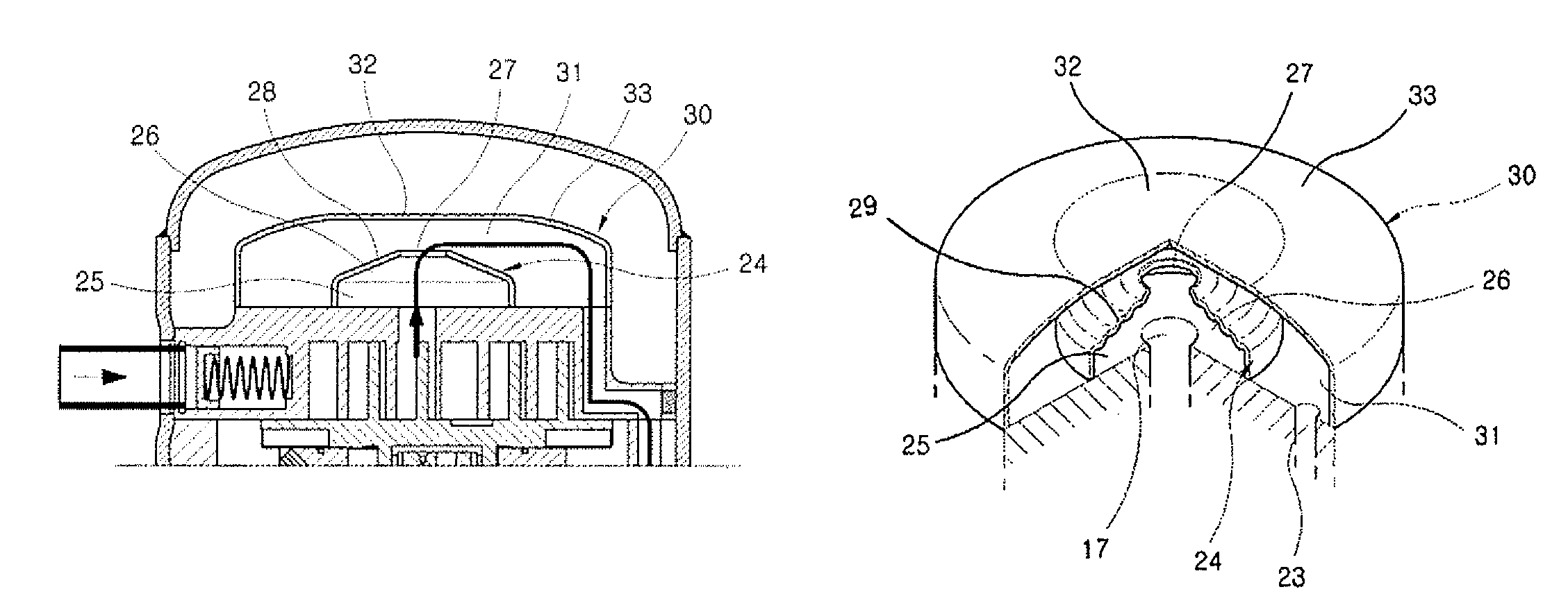 Muffler of scroll compressor