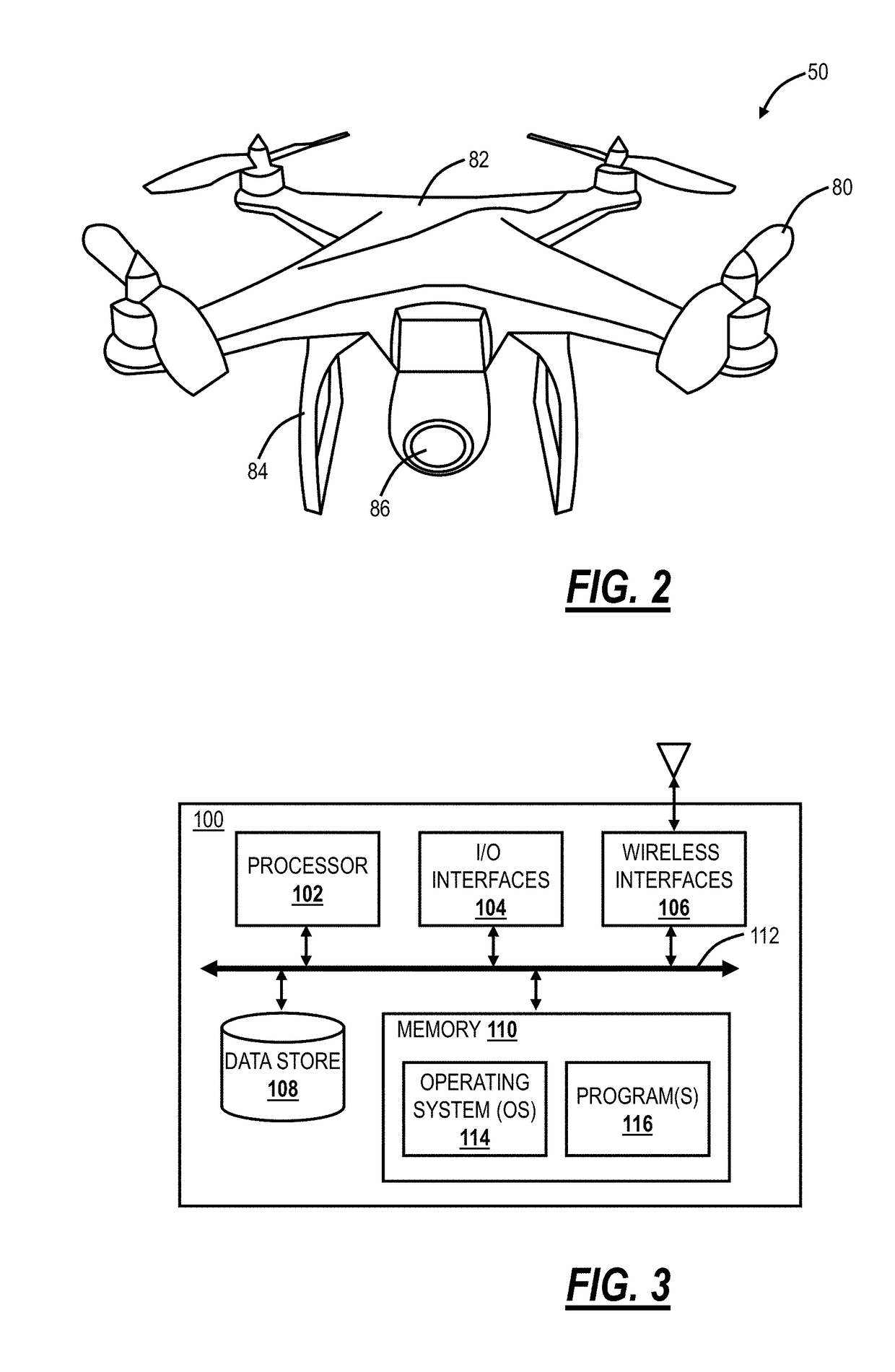 Drone Air Traffic Control over wireless networks for package pickup and delivery