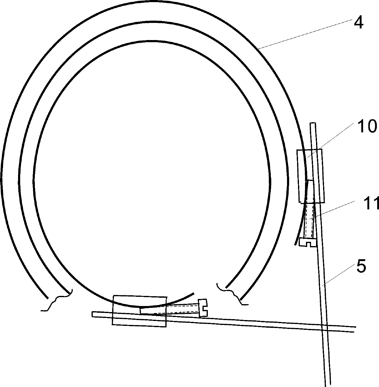 knee joint protection device