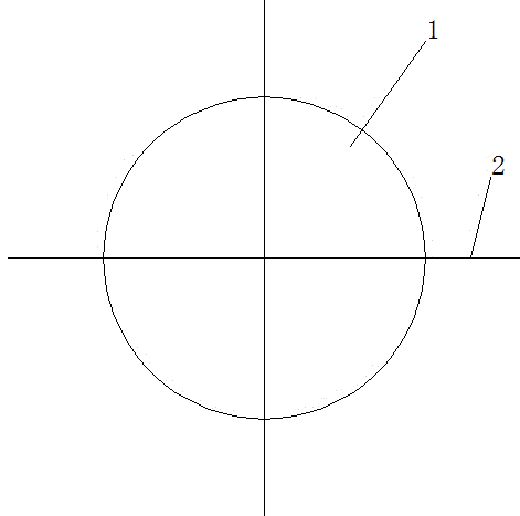 Fixed PET chip evenly-distributing apparatus