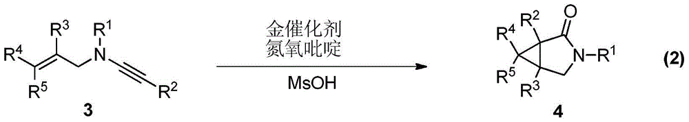 A kind of synthetic method of divergent-directed nitrogen heterocycle