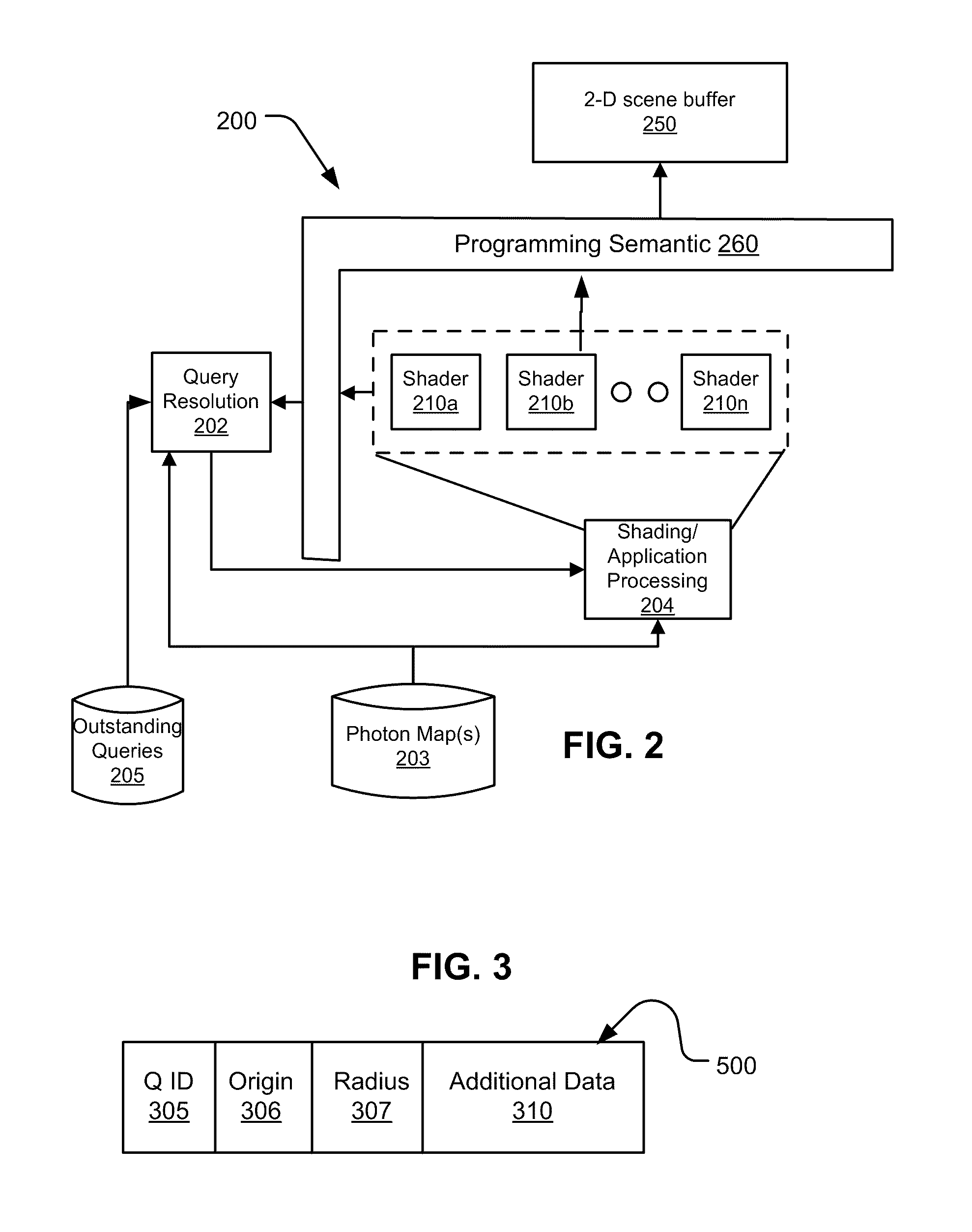 Systems and methods for photon map querying