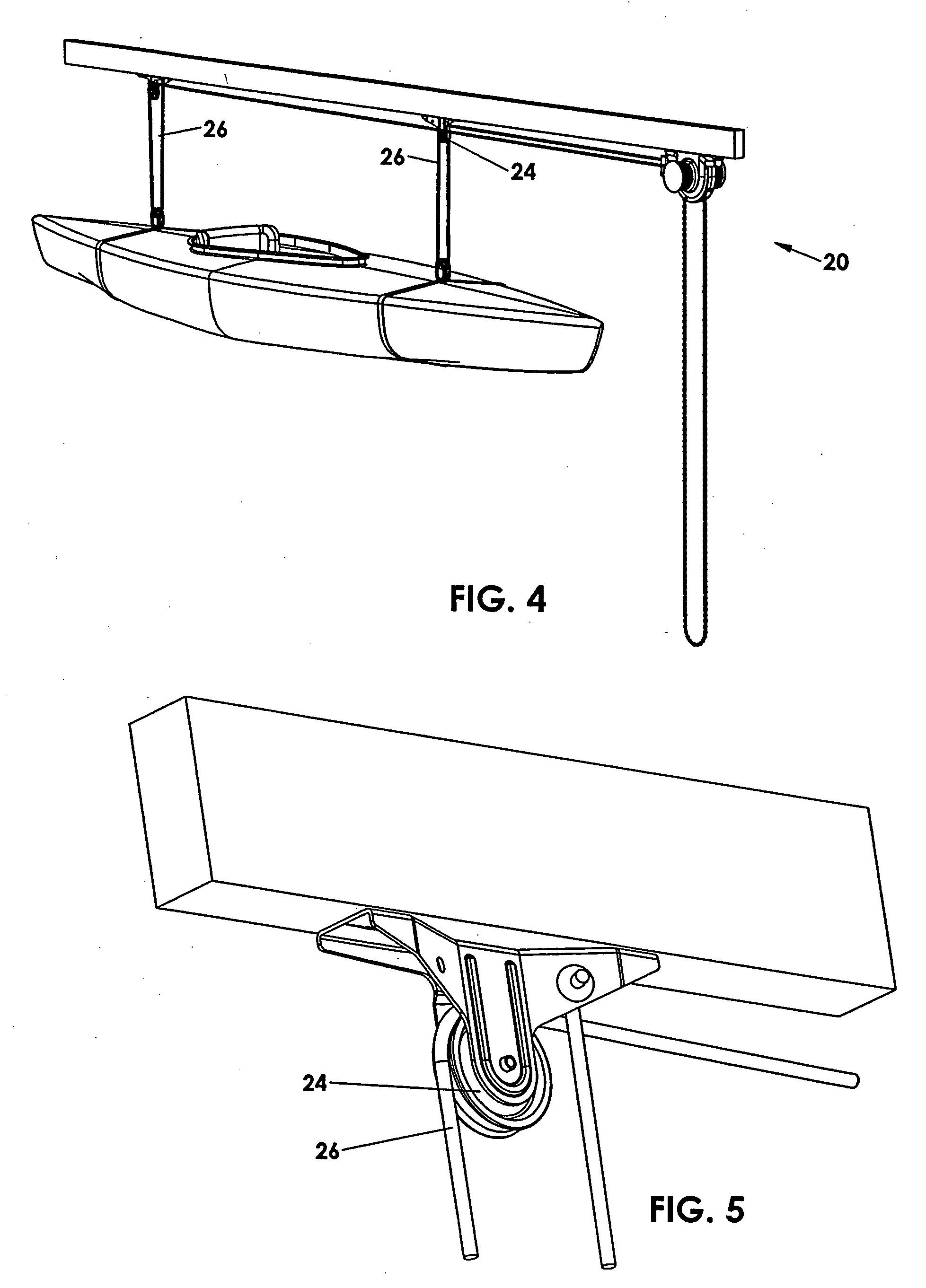 Ratcheted lift mechanism