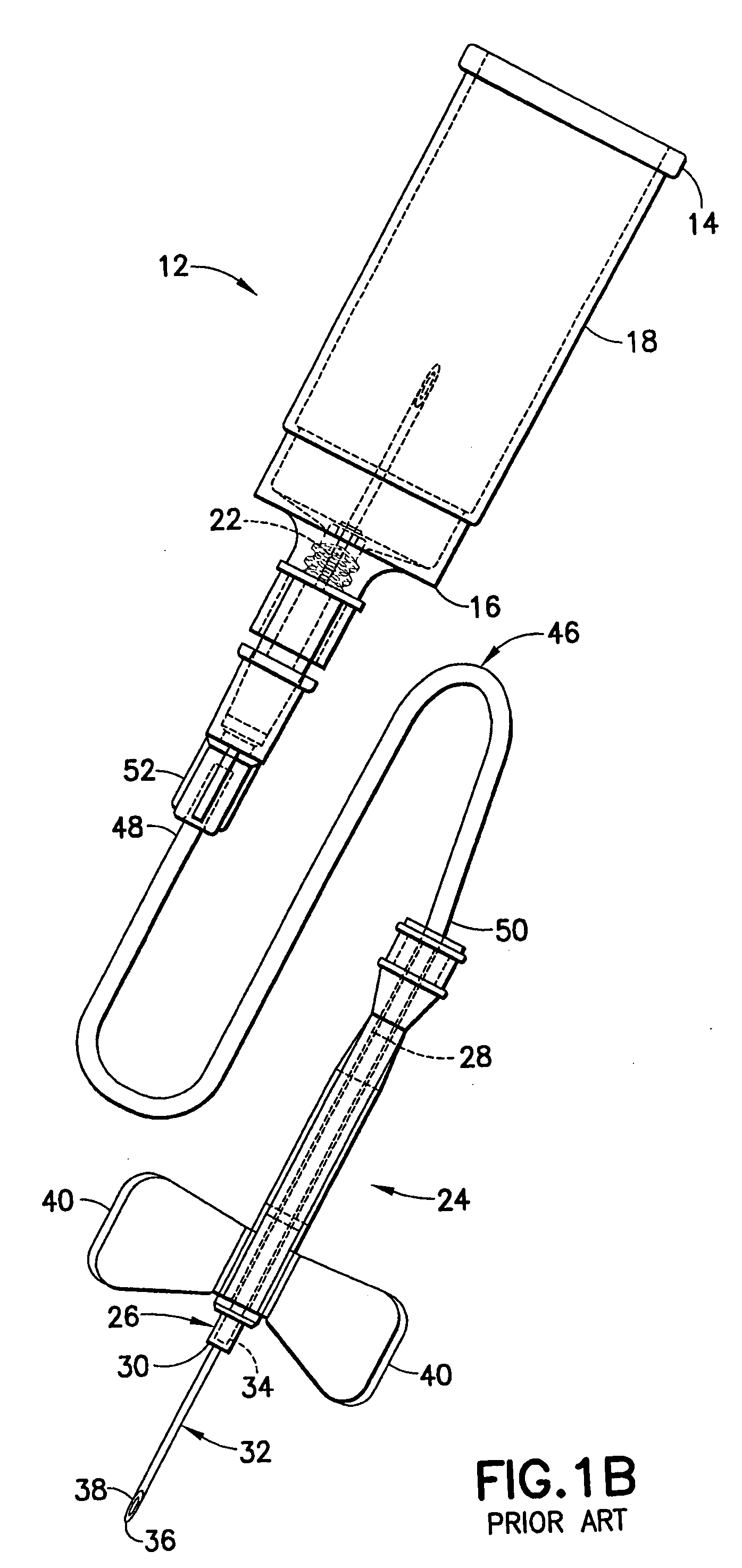 Blood collection set with venting mechanism