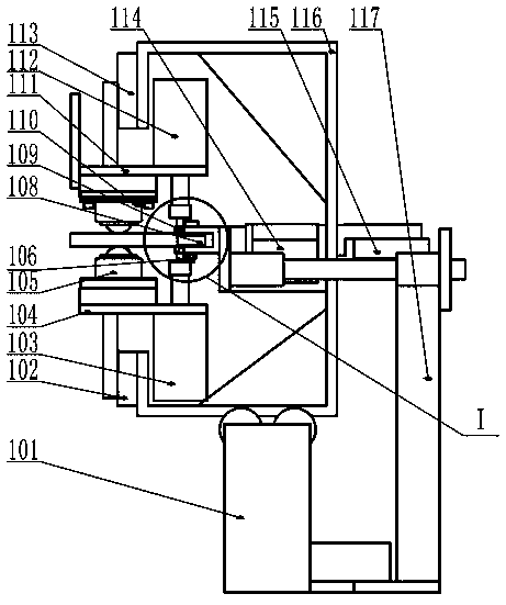 A kind of plate automatic trimming machine