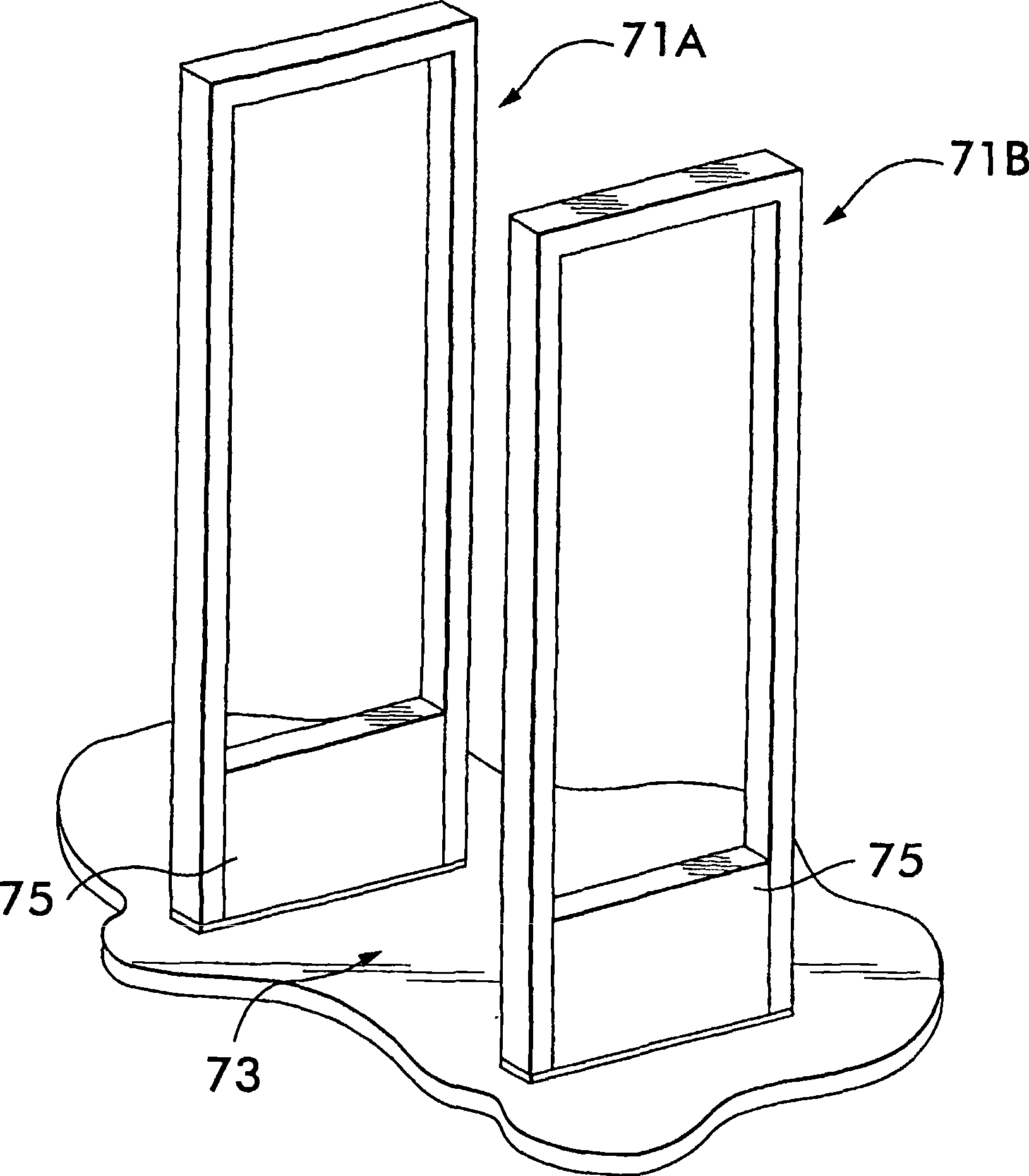 System and method for detecting EAS/RFID tags using step listen