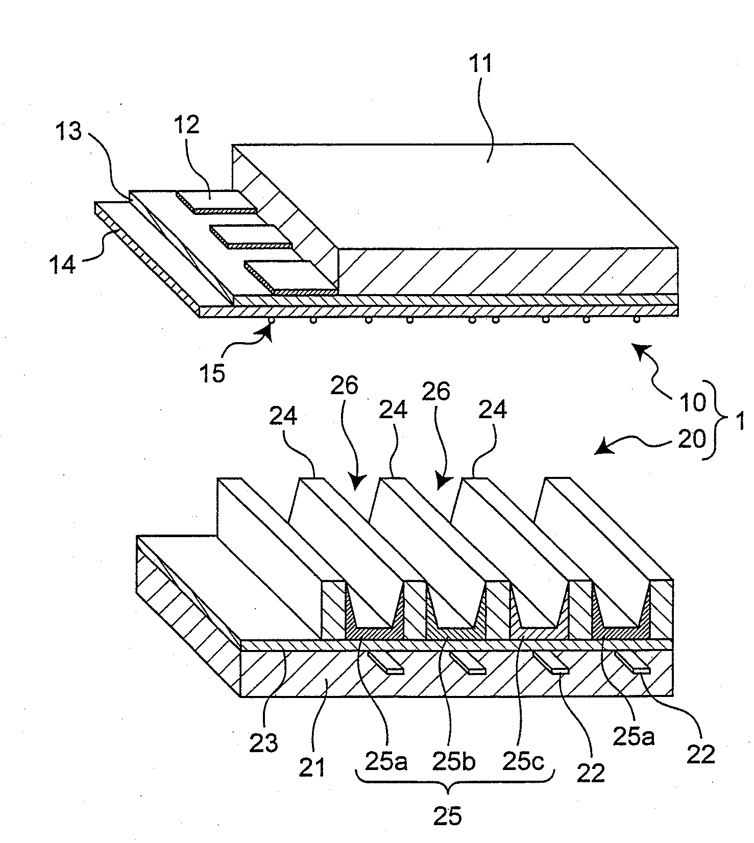 Front panel for plasma display panel and method for producing the same, and plasma display panel