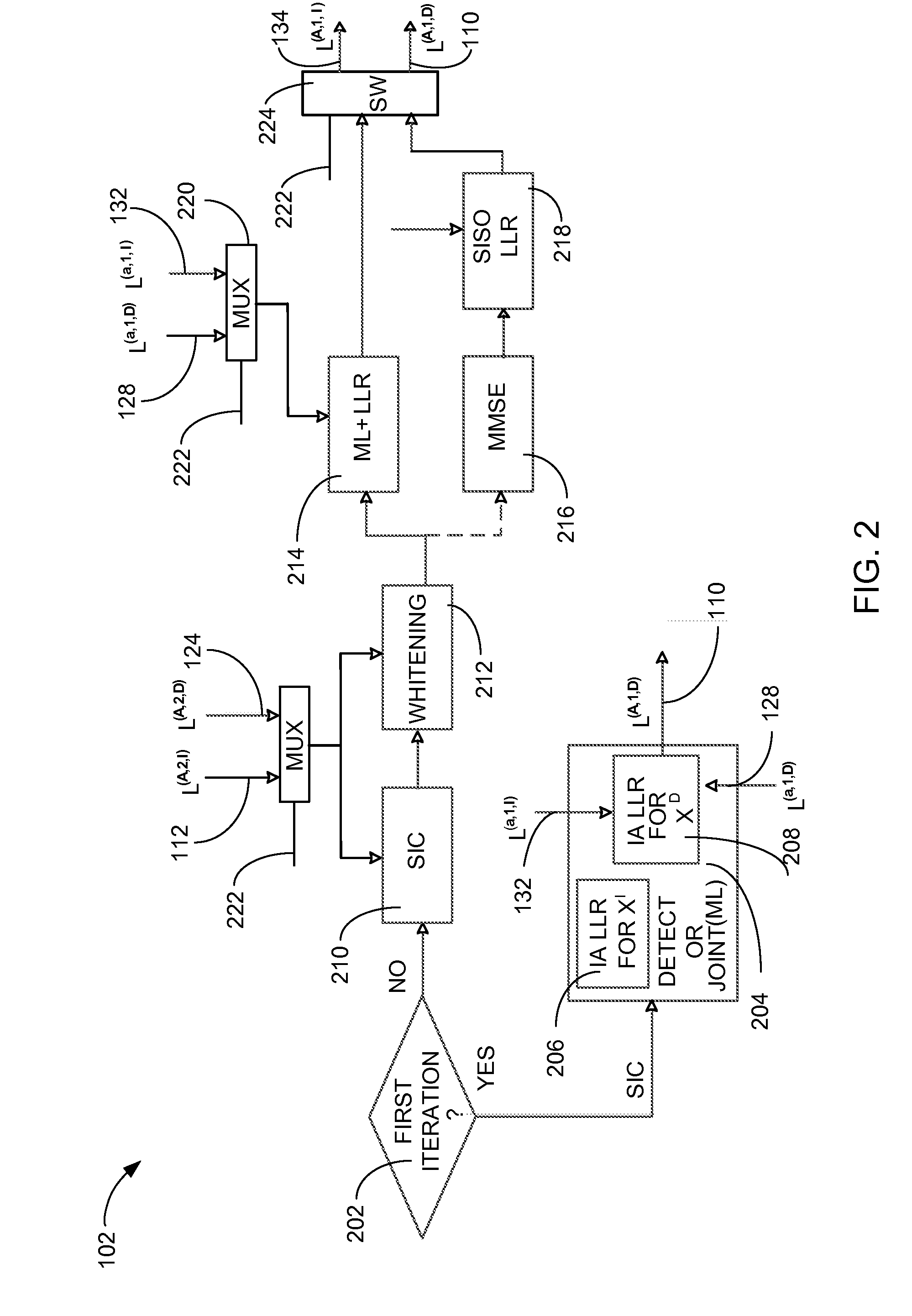 Wireless communication system with interference filtering and method of operation thereof