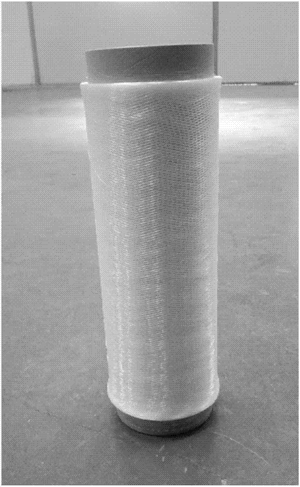 Preparation method of continuous fiber of yttrium aluminum garnet