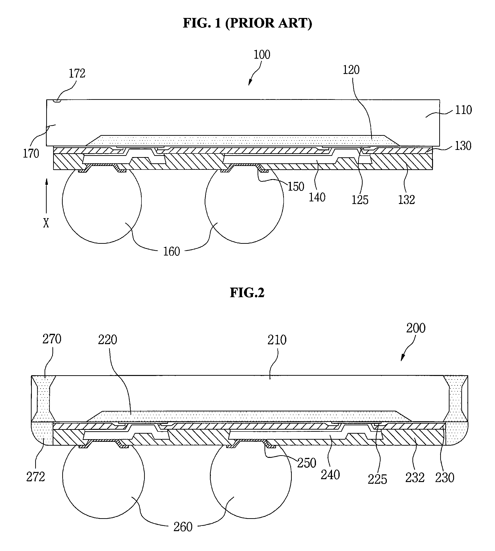 Semiconductor package having a crack-propagation preventing unit