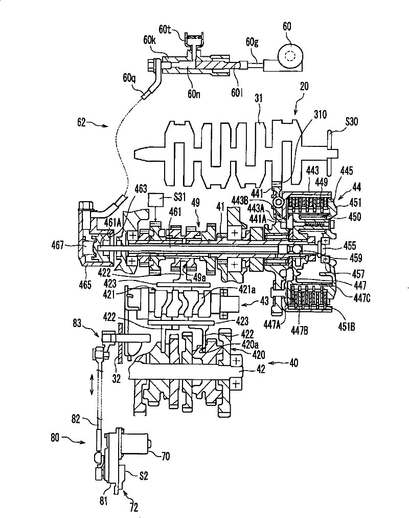Automatic transmission control apparatus, power unit and straddle type vehicle