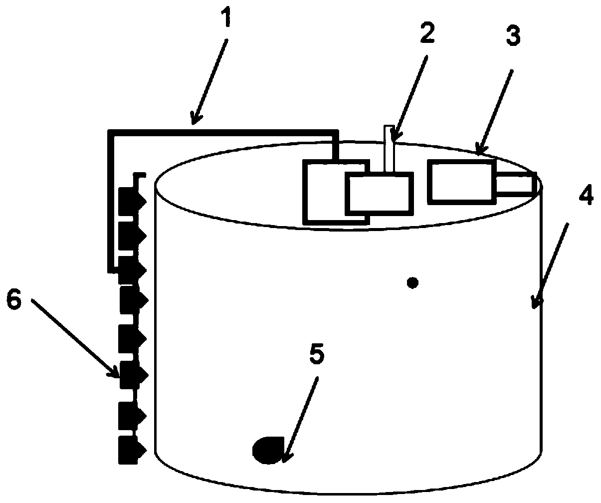 A dynamic picking device for pesticide pollution points and a method for predicting pesticide pollution sources