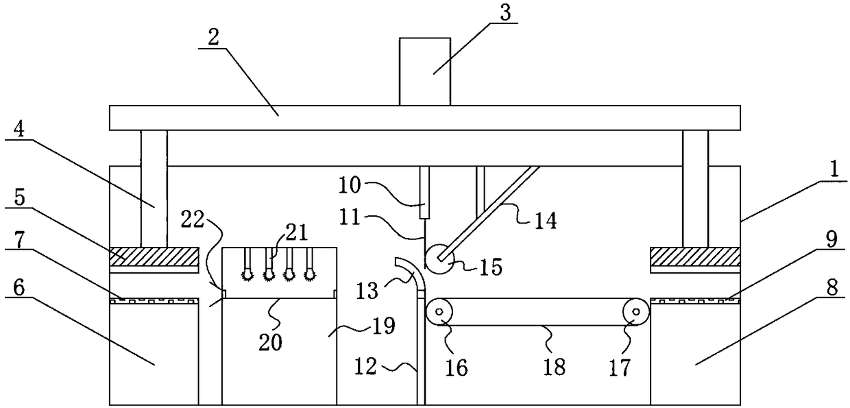 Cable cutting device