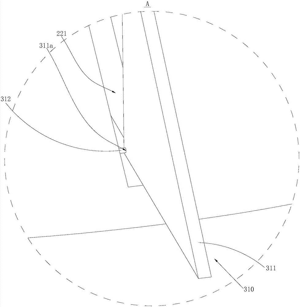 Storage type heat dissipation assembly