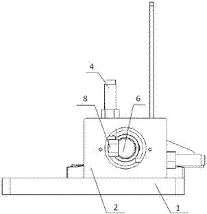 A limit device for a rotary shaft