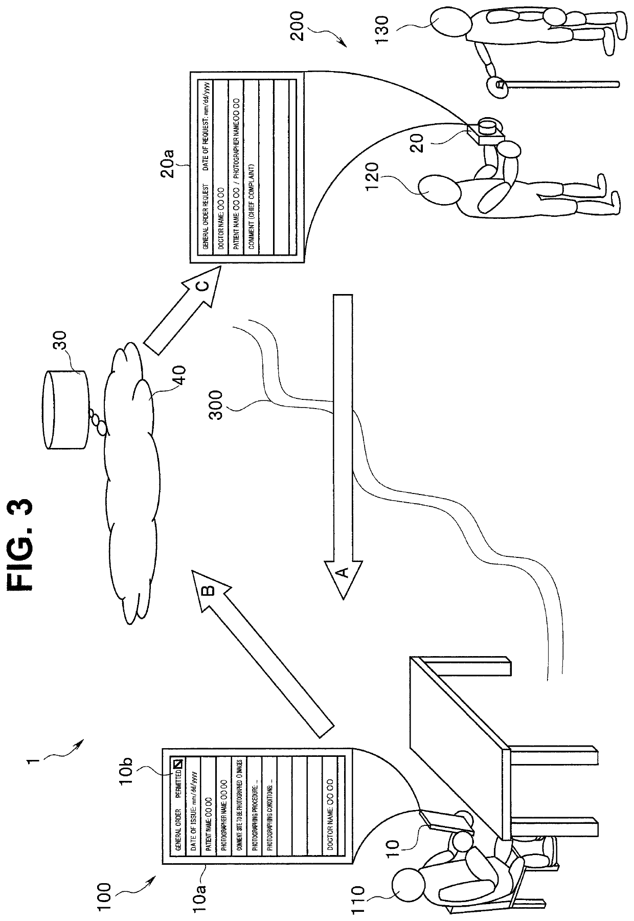 Medical image management system, medical image acquisition apparatus, medical image data file acquisition method and medical image management server