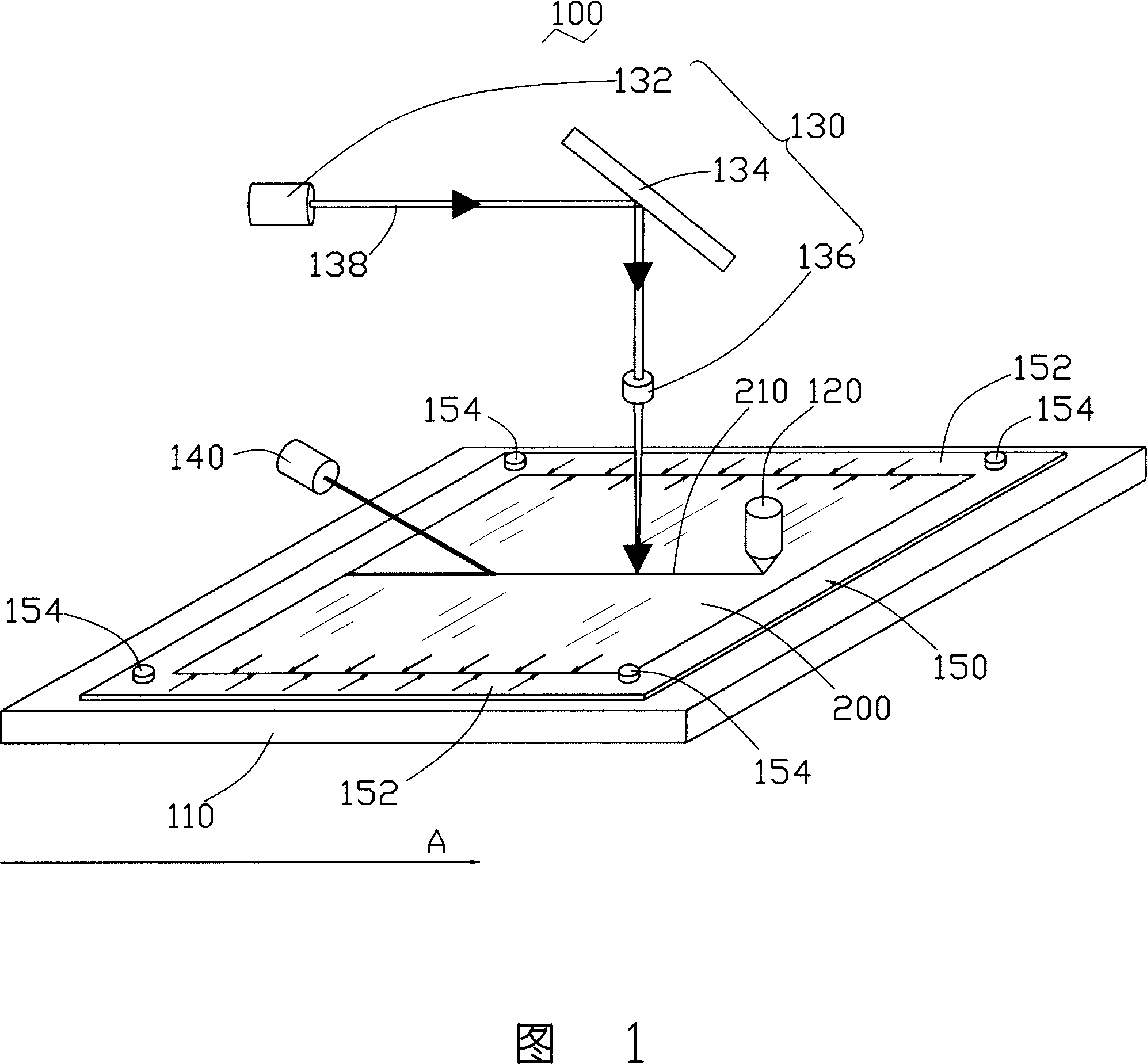 Laser device for cutting and method thereof