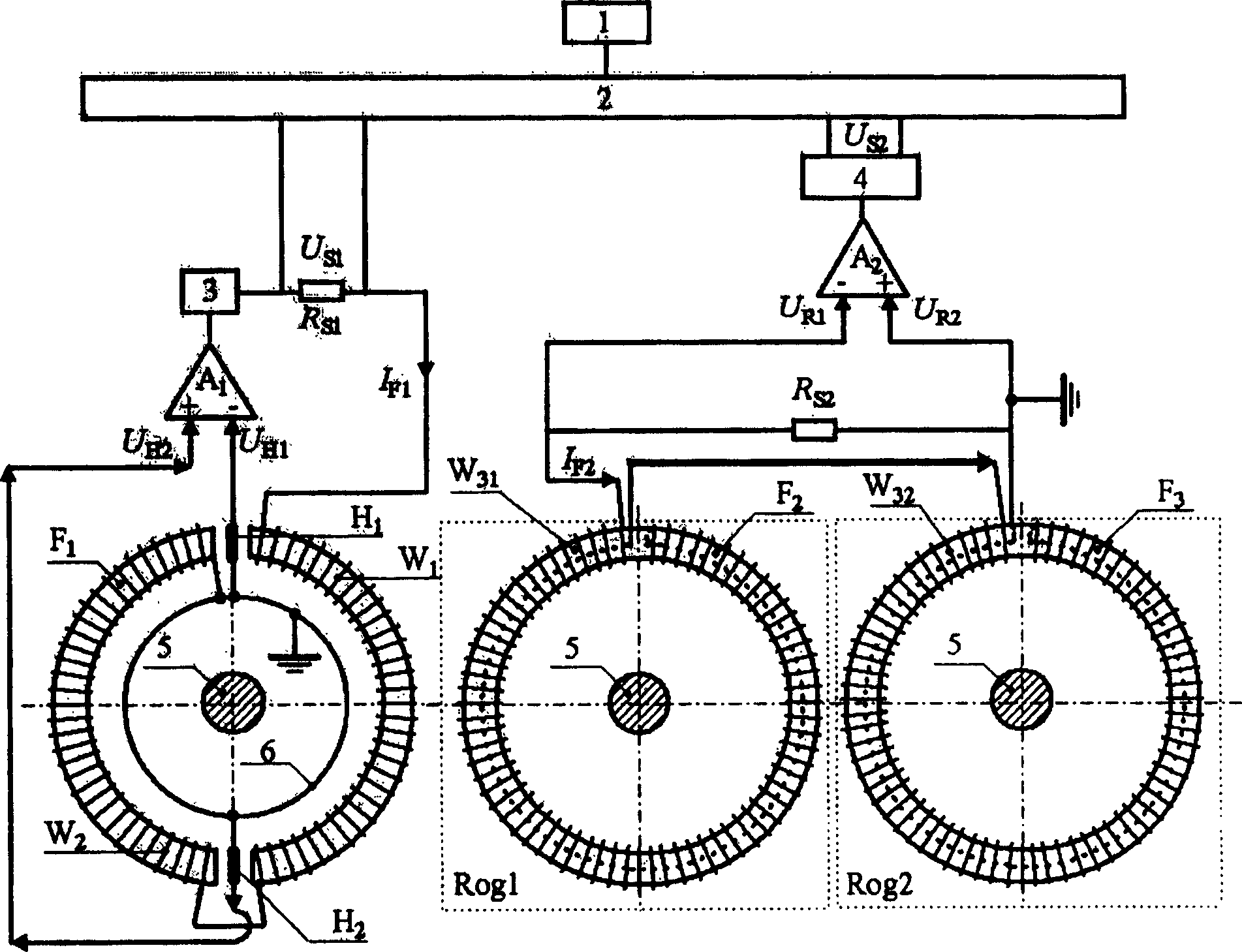 Double detection type current sensor