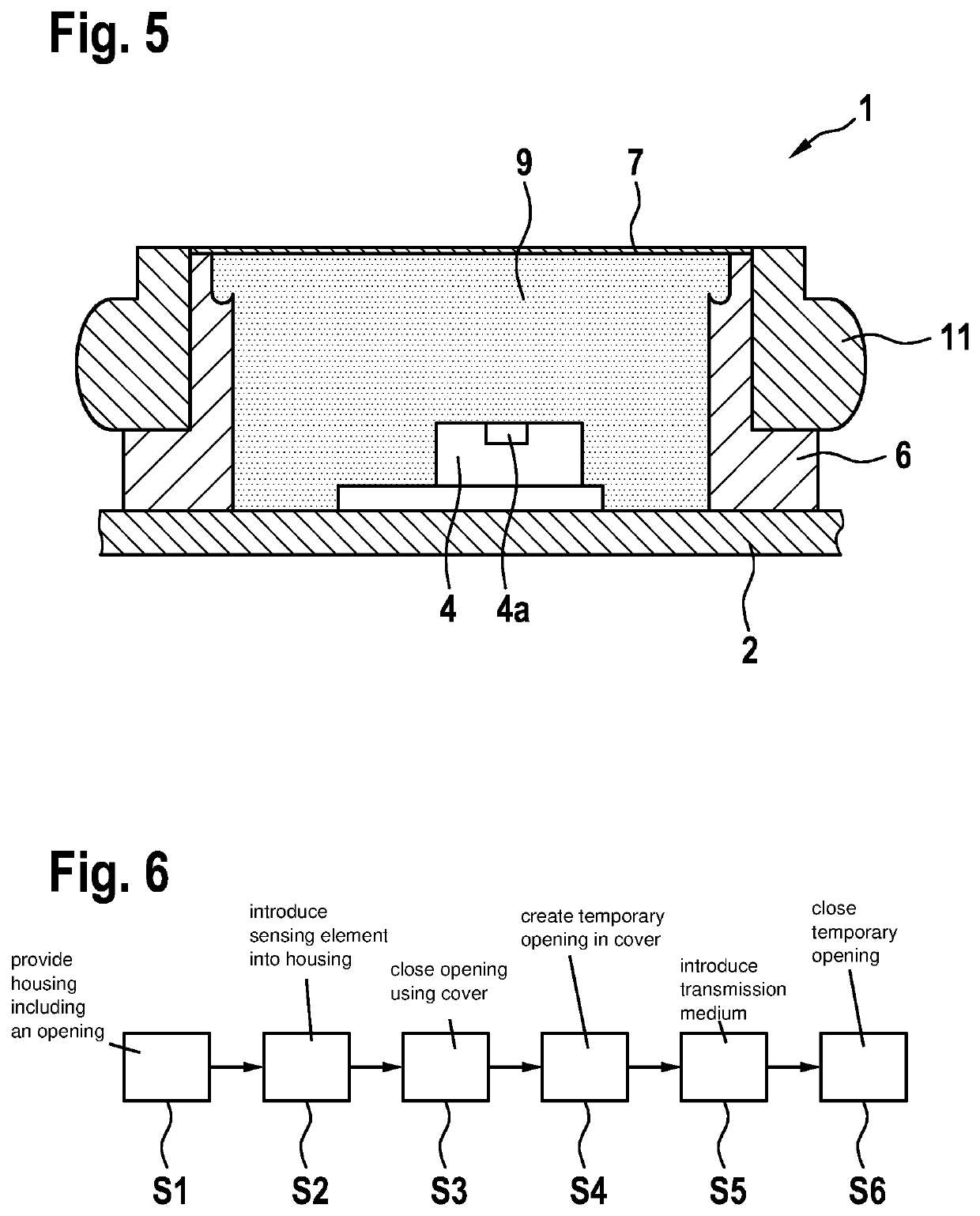 Sensor and method for manufacturing a sensor