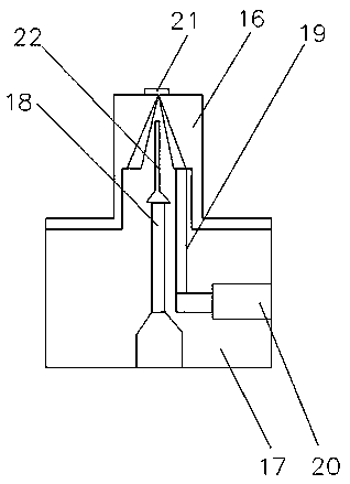 Paint spraying device for building decoration