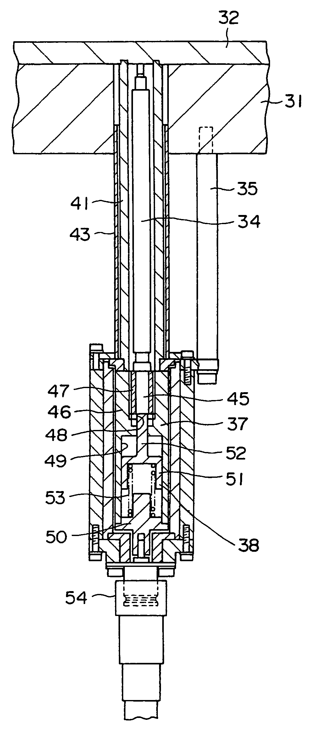 Electrostatic chuck support mechanism, support stand device and plasma processing equipment