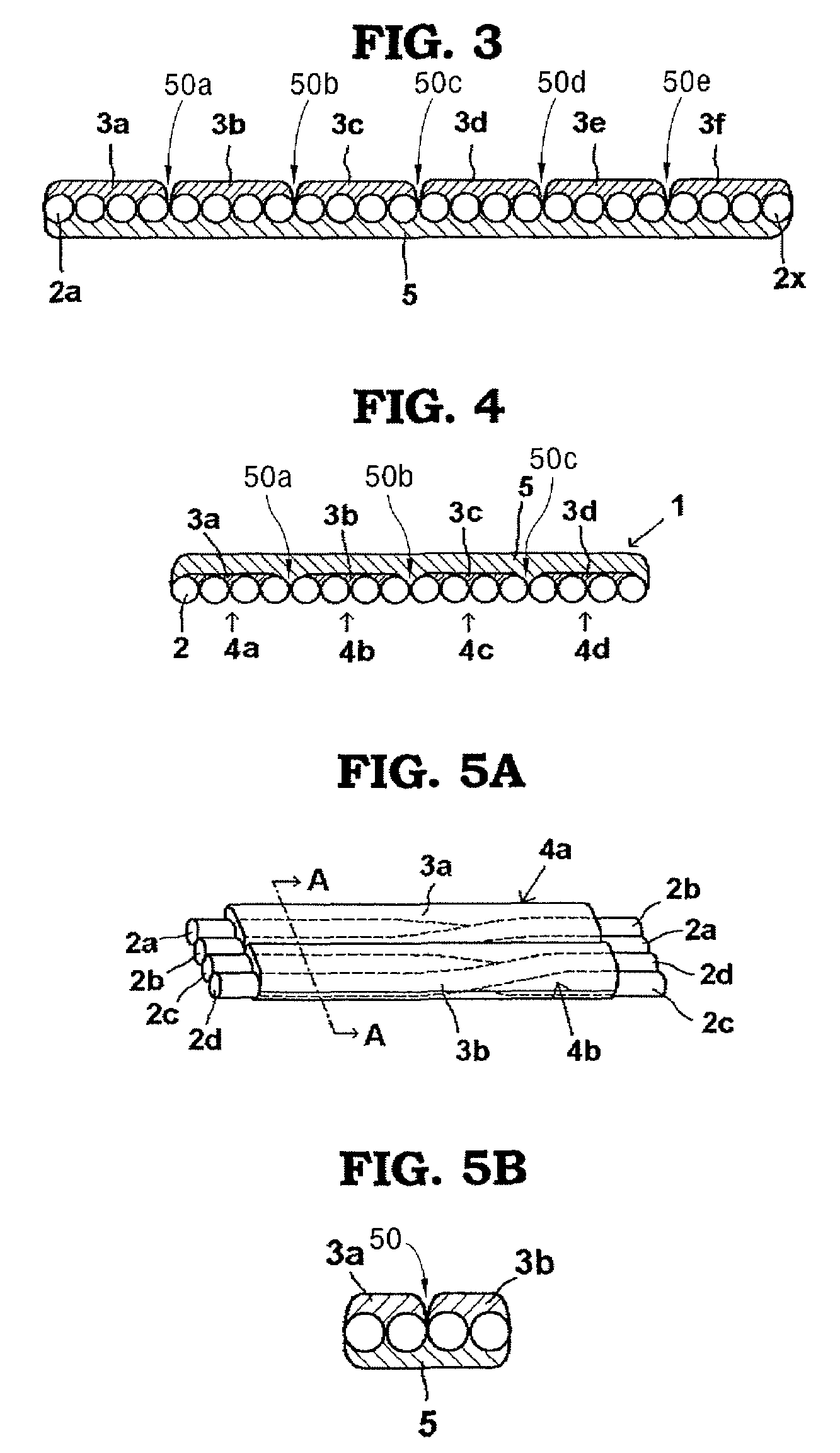 Optical fiber structure and method of manufacturing same