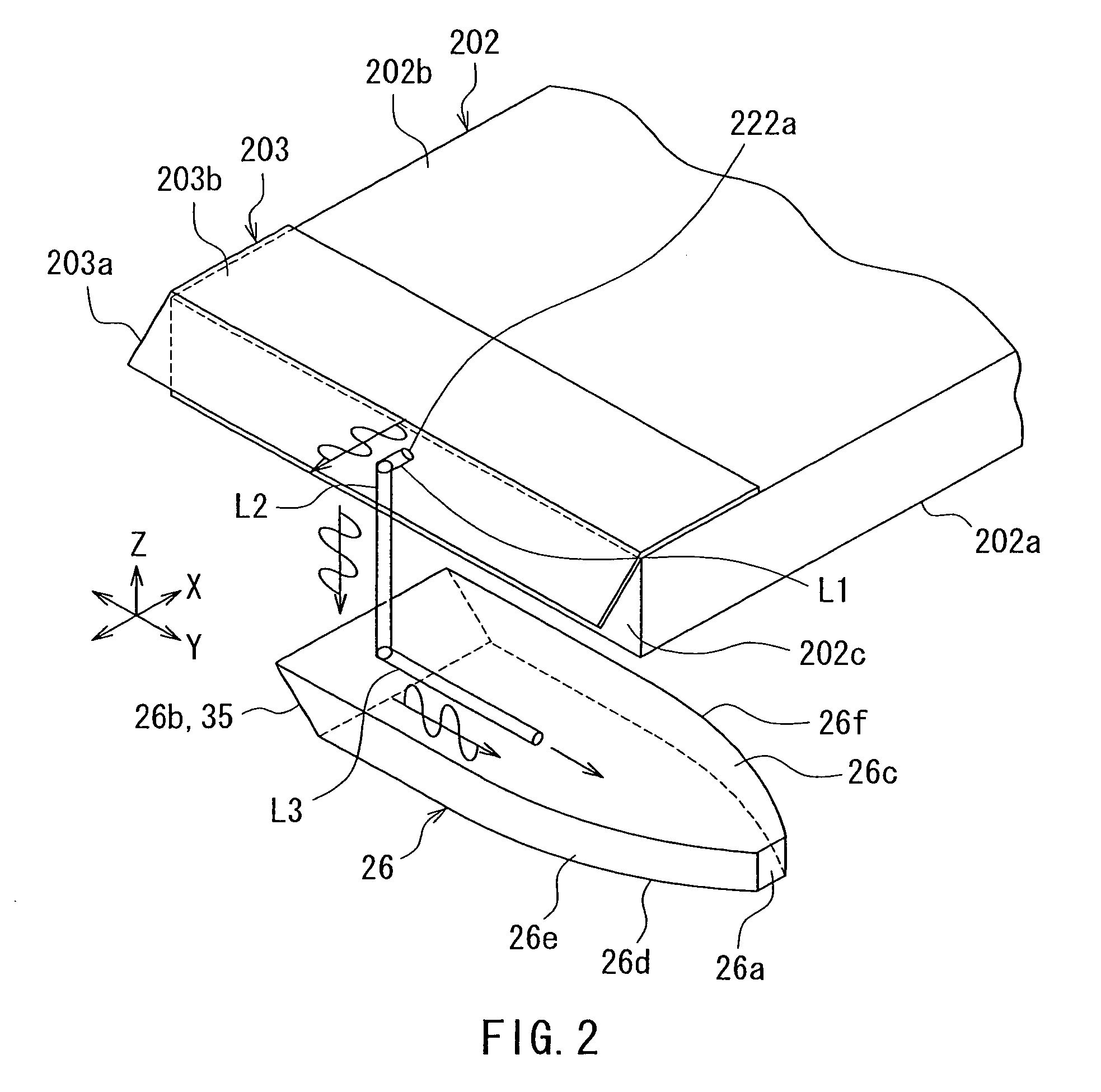 Heat-assisted magnetic recording head with laser diode fixed to slider