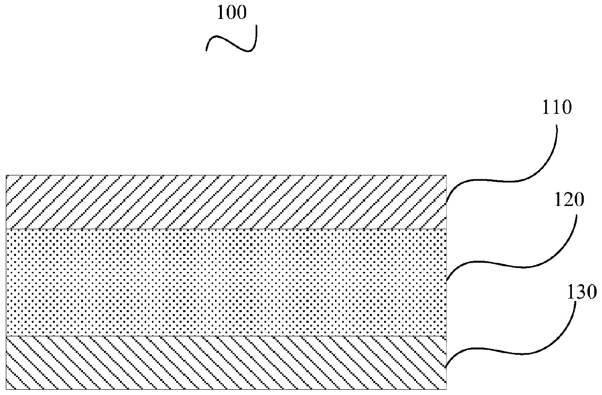 Polyimide nano fiber composite film, and preparation method and application thereof