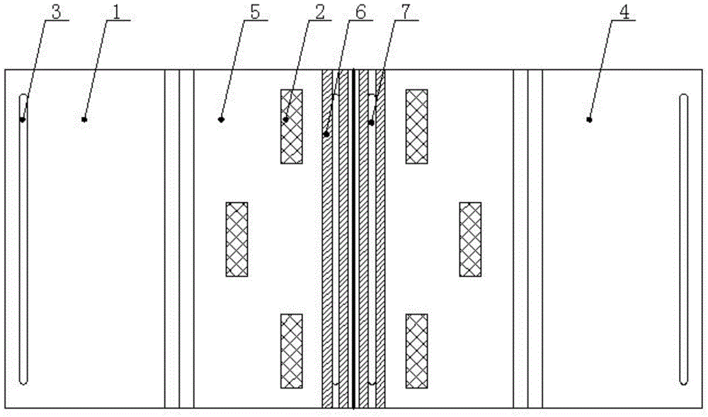 Integrally-formed double-serrated-edge template