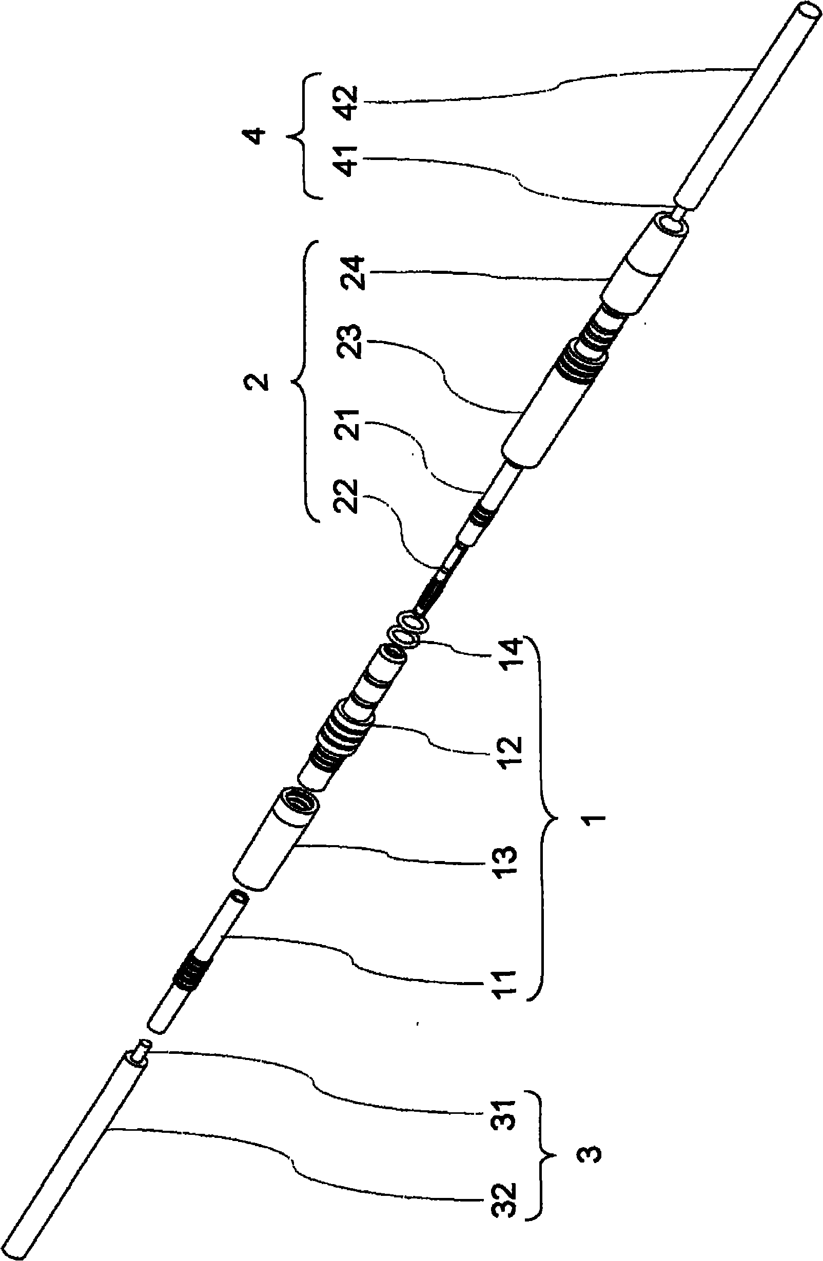 Waterproof connector structure