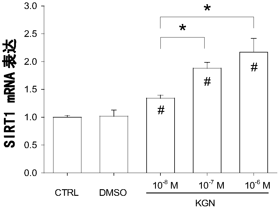 Application of Kartogenin (KGN) to preparation of drugs for improving osteogenic differentiation capability of bone marrow mesenchymal stem cells (BM-MSCs)