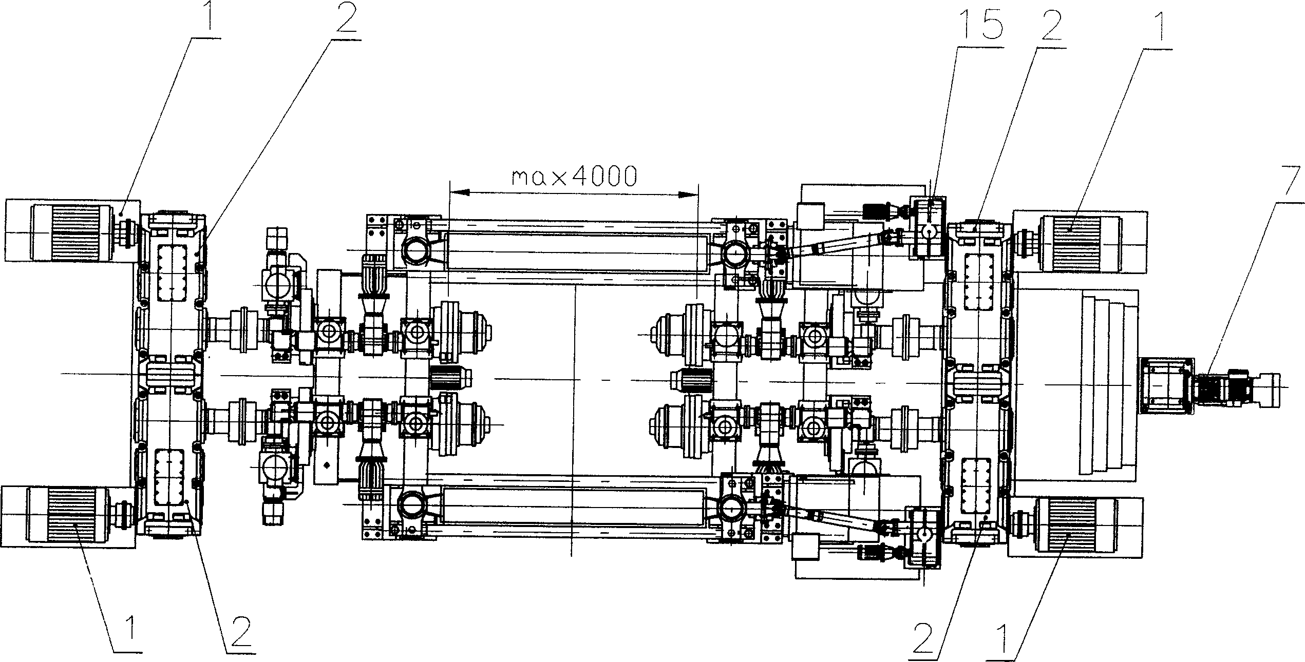 Multi-cutter disk type combined disk-shear