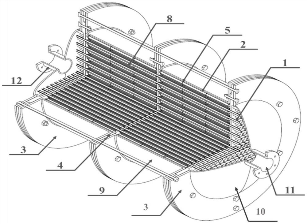 A water-based phase change cold storage device under microgravity