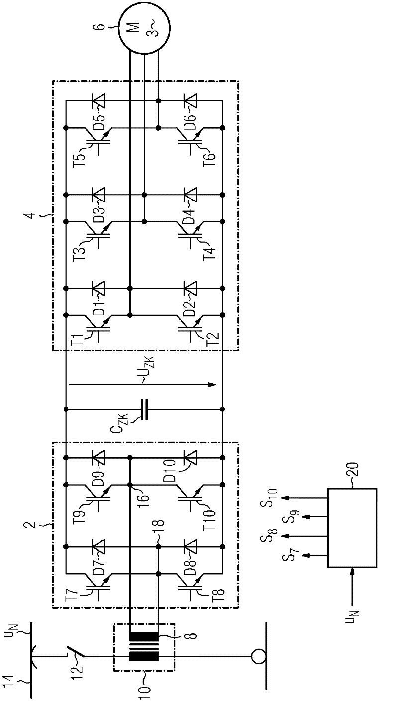 Method for functionally checking a vacuum switch of a traction inverter