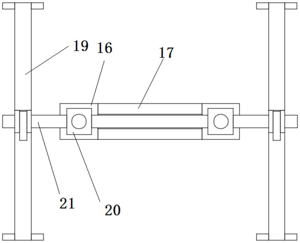 Rural environment-friendly garbage compression device