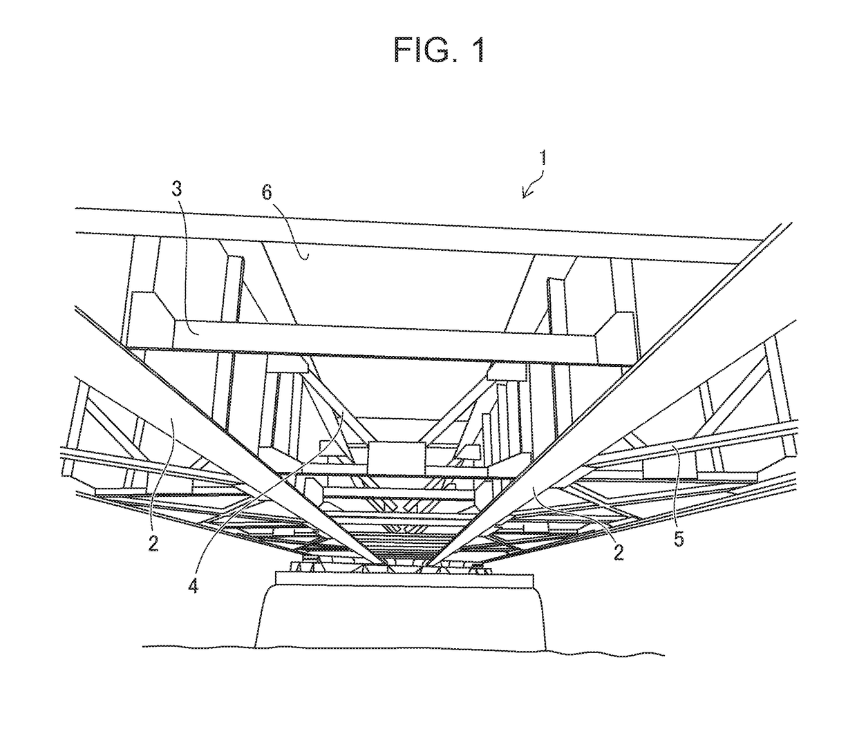 Structure member specification device and structure member specification method