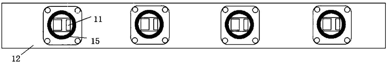 A direct type backlight module for pcb and its application