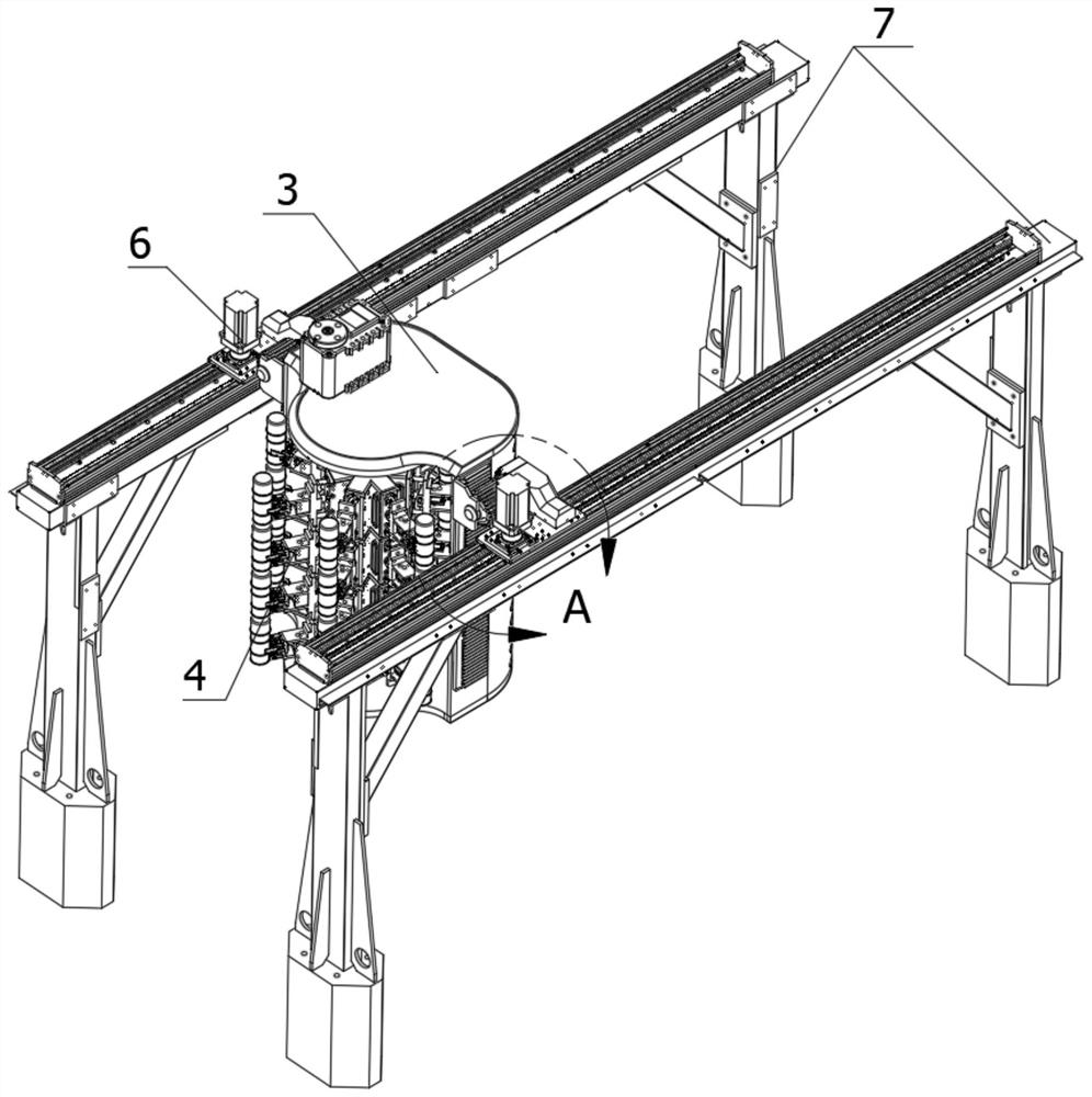 Soaking treatment device for chilli seed planting