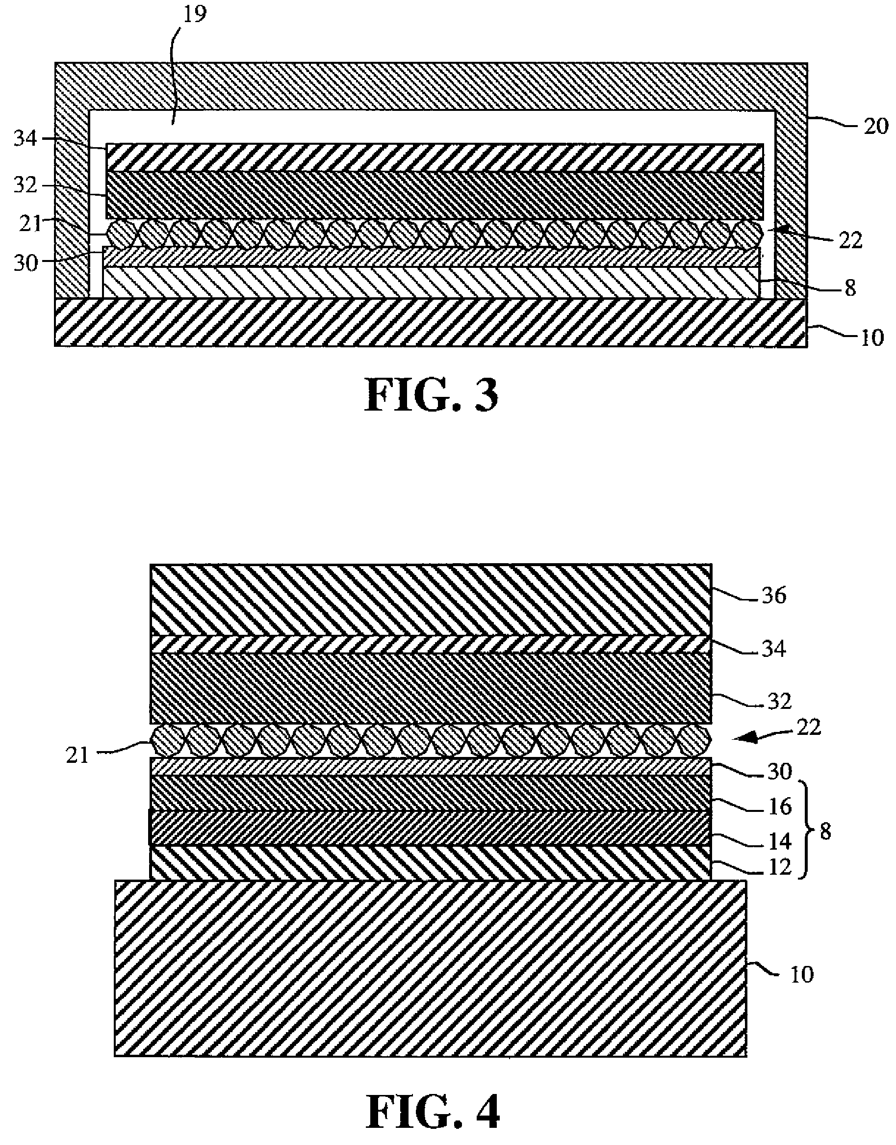 Light-emitting device having improved light output