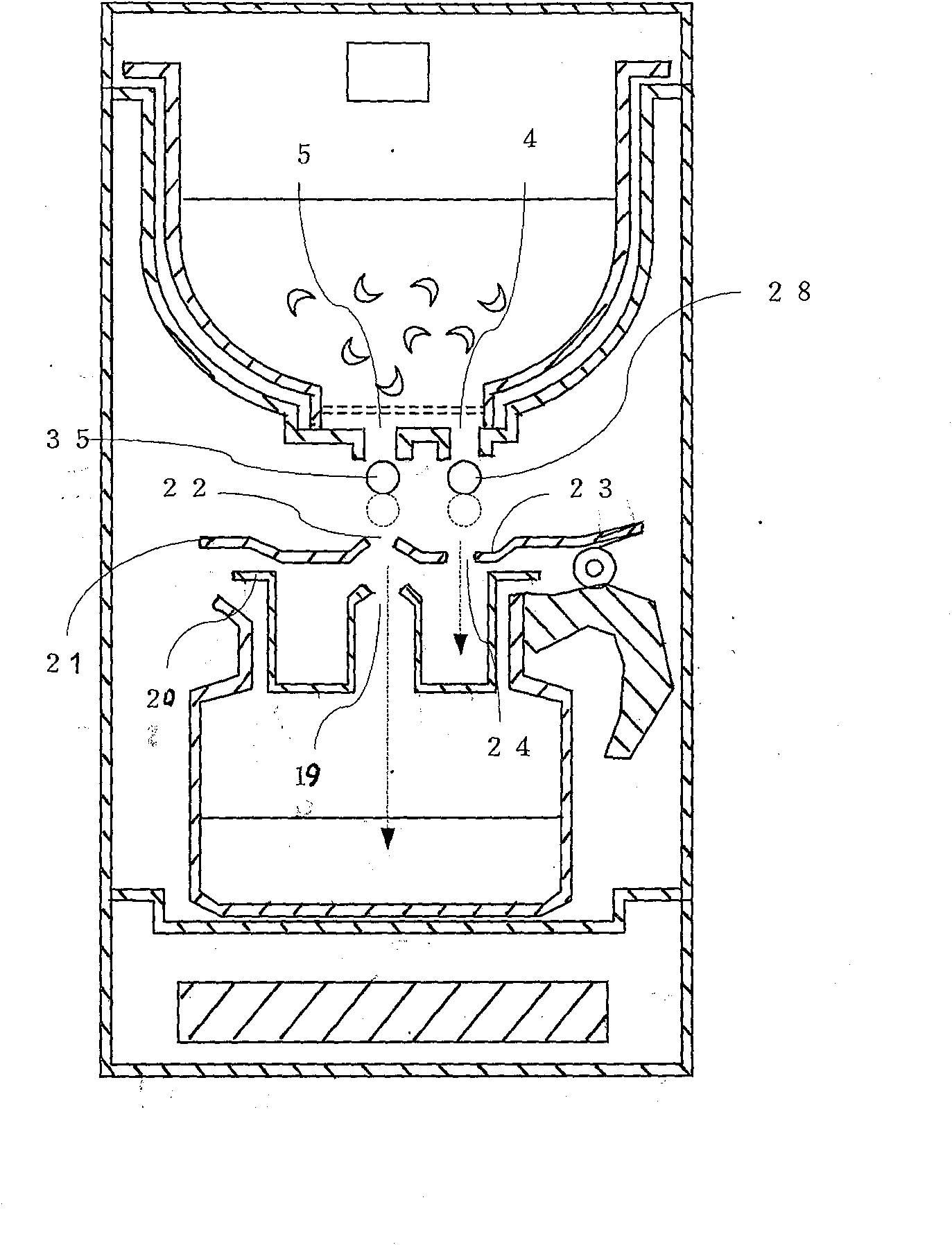 Beverage pouring and boiling device