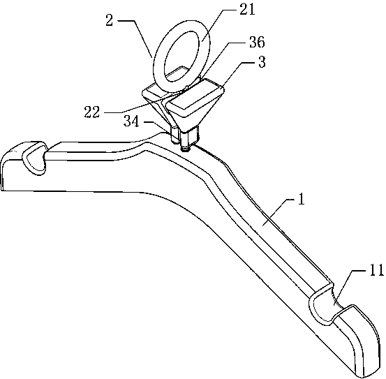 Clothes hanger for intelligent wardrobe