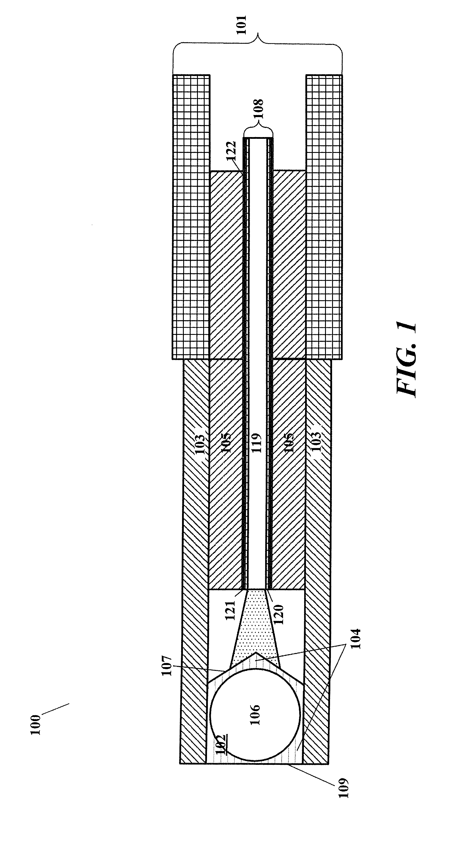 Multi-spot laser probe with micro-structured distal surface
